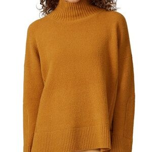 Club Monaco Mustard Turtleneck Sweater (XS)